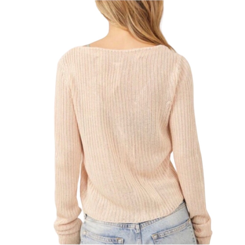 NWT Free People Game On Cardi in White Swan - Picture 6 of 15